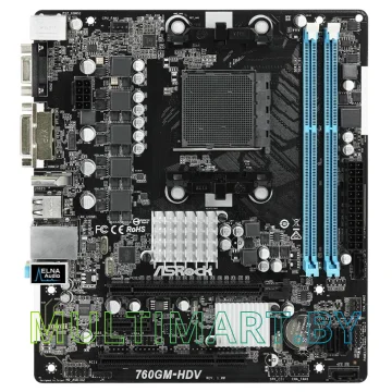 Материнская плата ASRock 760GM-HDV